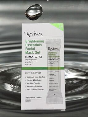 Revive RX Brightening Essentials Fermented Rice Facial Mask Set